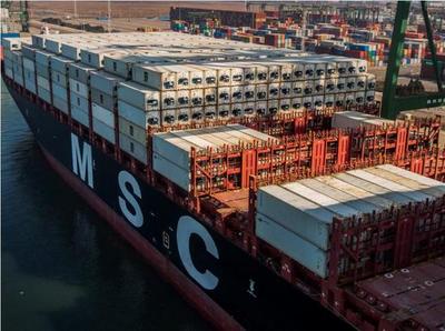 天津港打破單船接卸冷箱貨物新紀(jì)錄